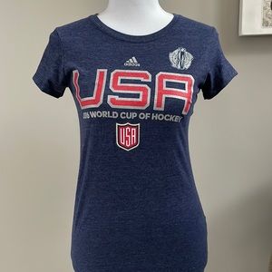 USA hockey tee shirt